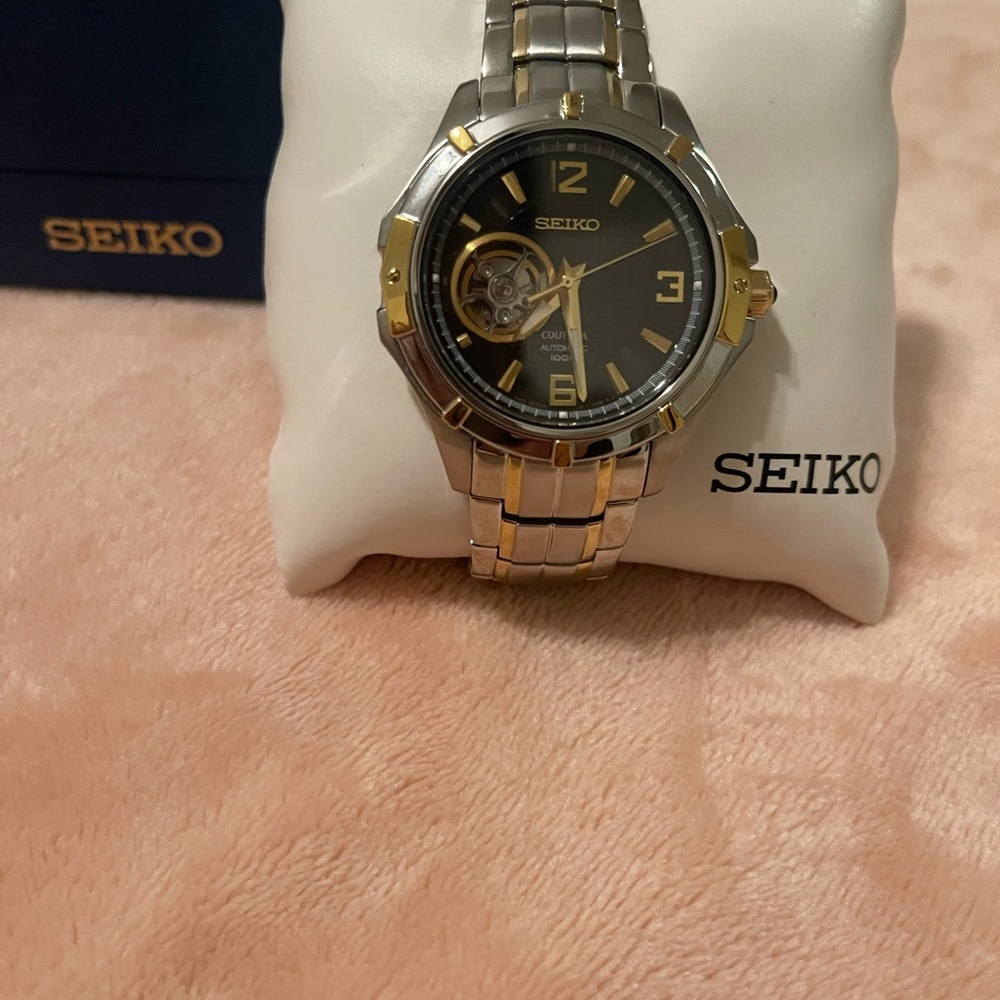 COPY - Seiko SRP318  Men’s Coutura two tone automatic watch - Picture 4 of 6